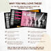 Editable Concert Ticket Template | Custom Event Ticket for Birthdays & Anniversaries